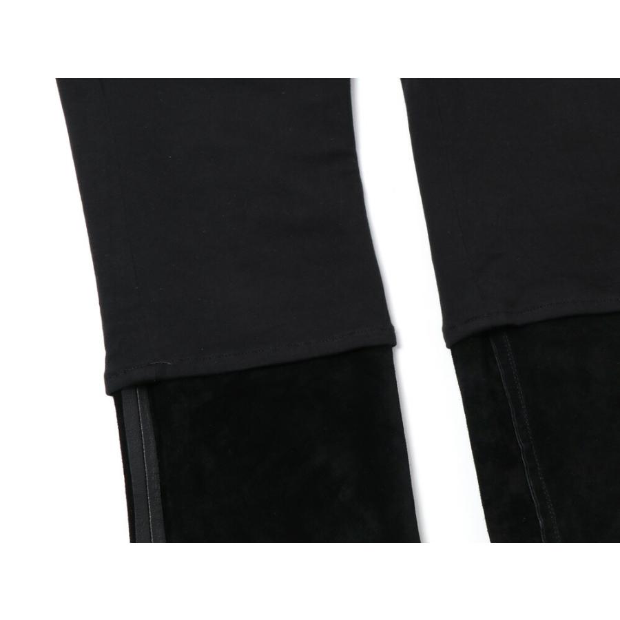 Y'2 LEATHER  ワイツーレザー STEER OIL LEATHER PANTS STRAIGHT W30「SP-06」 ステアオイル レザーパンツ ストレート 革パン 本革 革  メンズ 日本製 黒 BLACK｜mavazishopping｜12