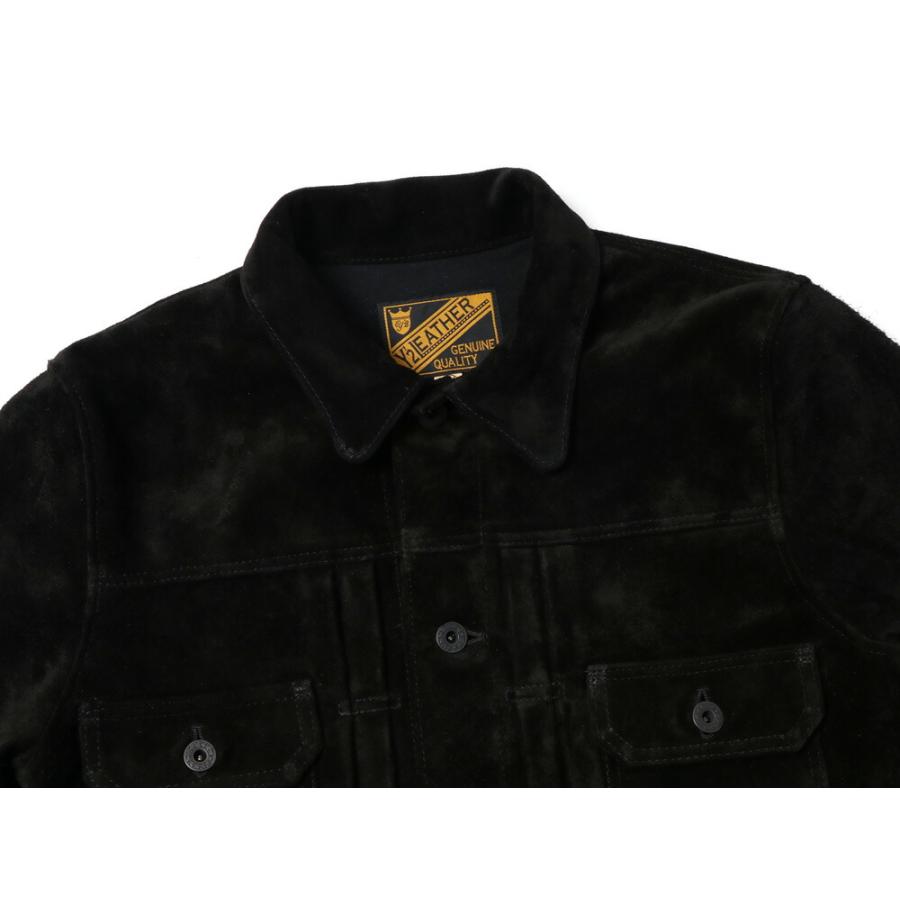 Y'2 LEATHER ワイツーレザー STEER SUEDE 2nd Type Gジャン 別注 革