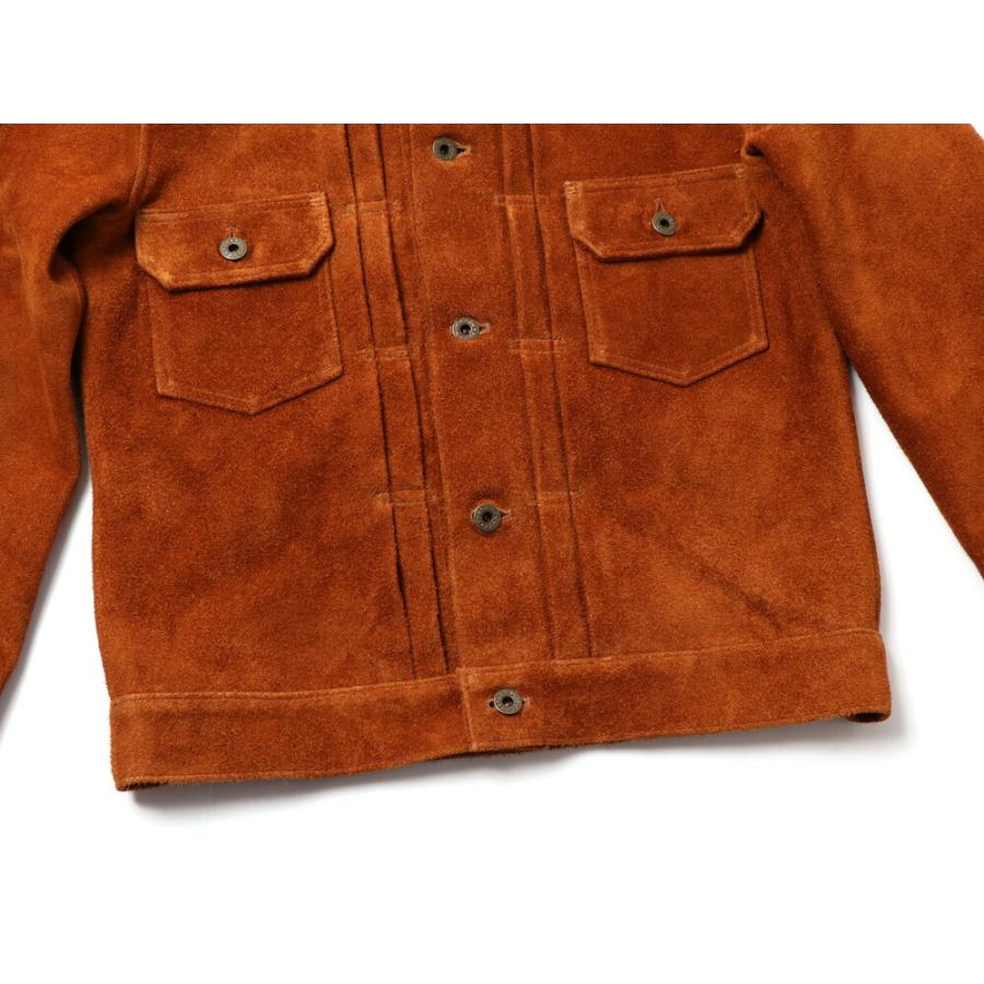 別注Y'2 LEATHER レザージャケットスウェードGジャン Y'2 LEATHER（ワイツーレザー） 】 ステアスエード 1st Type G