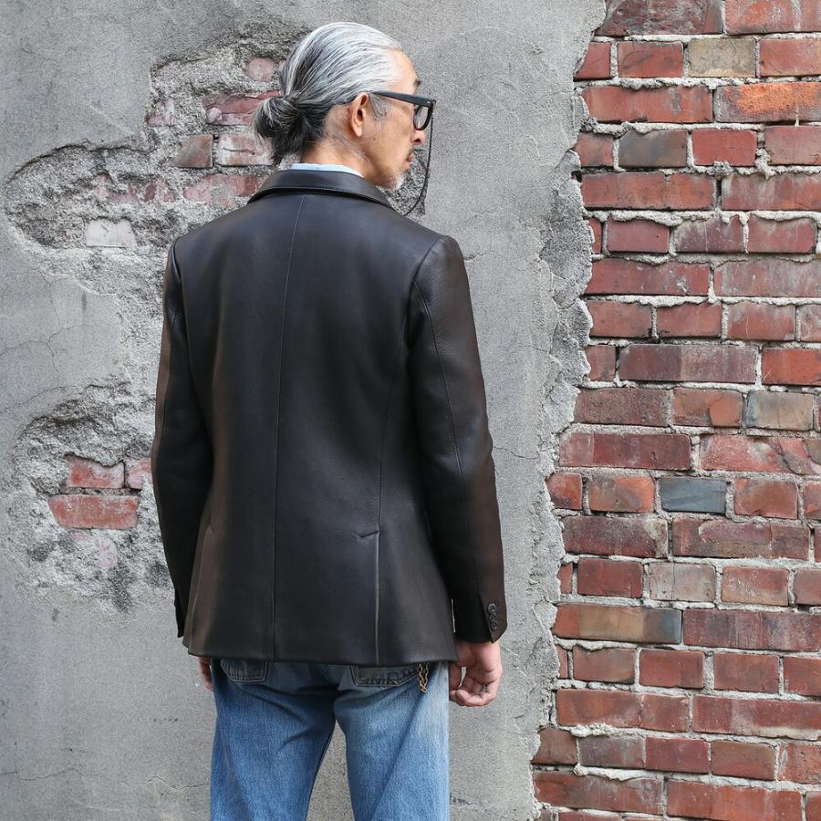 Y'2 LEATHER ワイツーレザー DEER SKIN 2BUTTON JACKET DJ-22 鹿 Y'2 LEATHER ワイツーレザー DEER SKIN 2BUTTON JACKET DJ-22 鹿