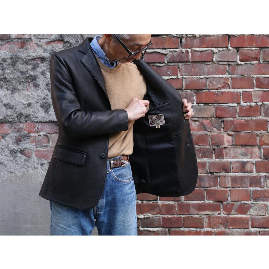 Y'2 LEATHER ワイツーレザー DEER SKIN 2BUTTON JACKET DJ-22 鹿 Y'2 LEATHER ワイツーレザー DEER SKIN 2BUTTON JACKET DJ-22 鹿