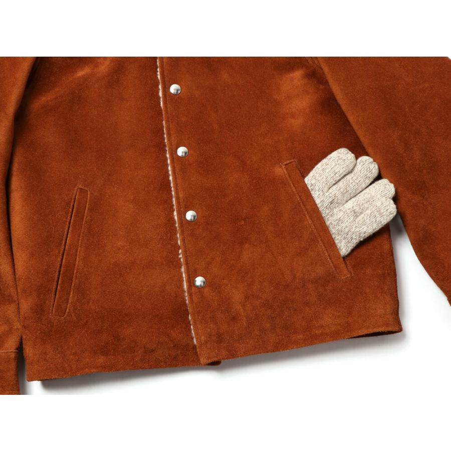 Y'2 LEATHER ワイツーレザー WJ-02 STEER SUEDE RANCH COAT