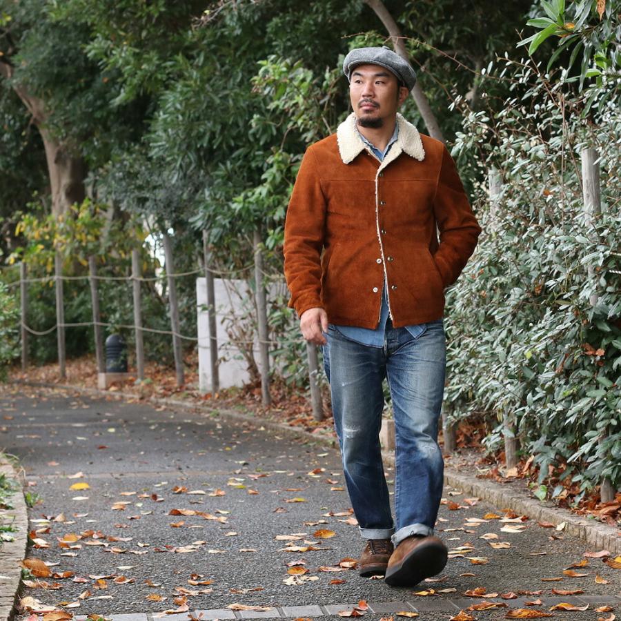 Y'2 LEATHER ワイツーレザー WJ-02 STEER SUEDE RANCH COAT Y'2 LEATHER ワイツーレザー WJ-02 STEER SUEDE RANCH COAT