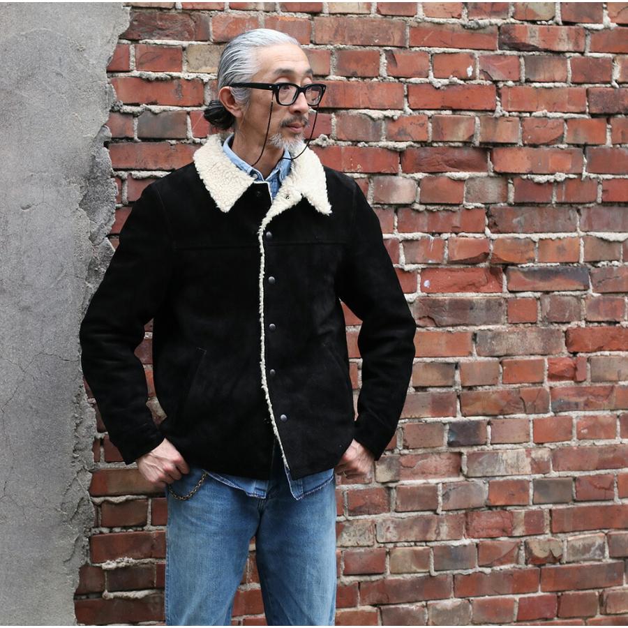 Y'2 LEATHER ワイツーレザー WJ-02 STEER SUEDE RANCH COAT