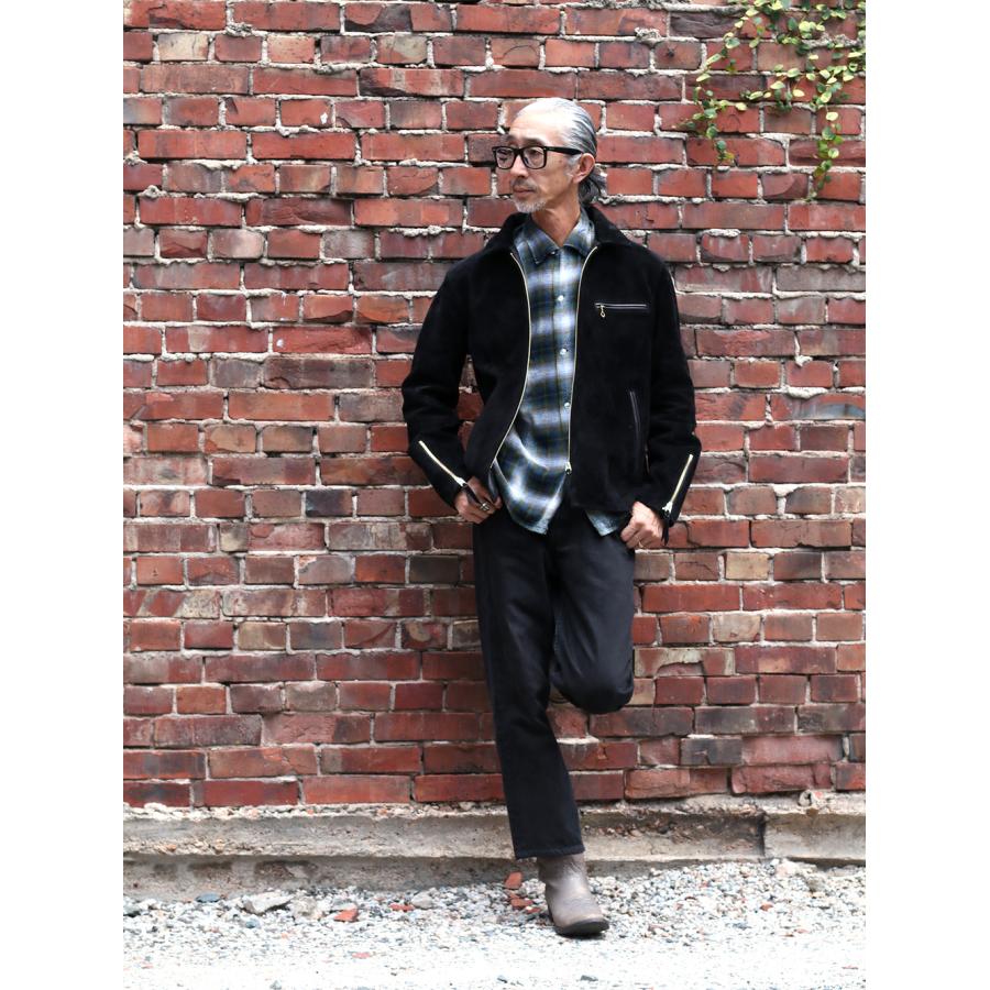Y'2 LEATHER ワイツーレザー TR-65 STEER SUEDE SINGLE RIDERS Y'2 LEATHER ワイツーレザー TR-65 STEER SUEDE SINGLE RIDERS