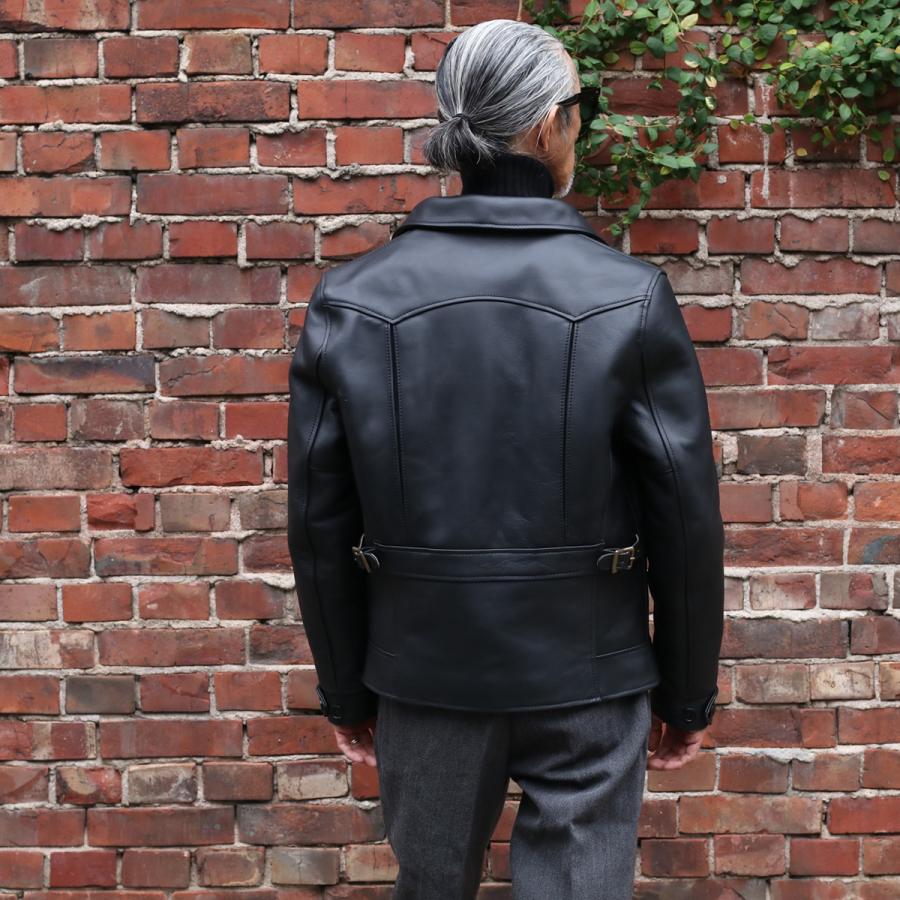 Y'2 LEATHER ワイツーレザー SUMI DYED HORSE SINGLE RIDERS Y'2 LEATHER ワイツーレザー SUMI DYED HORSE SINGLE RIDERS