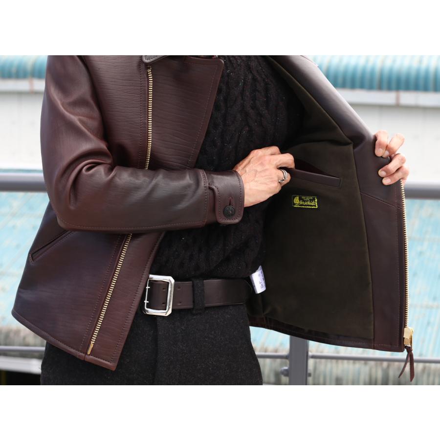Y'2 LEATHER ワイツーレザー HAND DYED HORSE DOUBLE RIDERS ハンド
