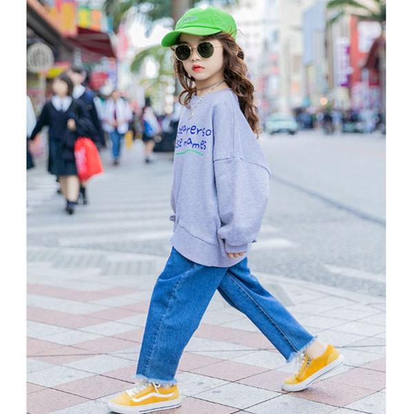 キッズ 子供服 女の子 海外ブランド バックカラフル変顔トレーナー Mv1575 Mavelous 通販 Yahoo ショッピング