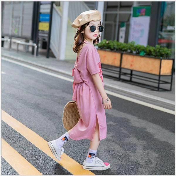 キッズ 子供服 女の子 海外ブランド 背中開きリボンワンピ Mv1845 Mavelous 通販 Yahoo ショッピング