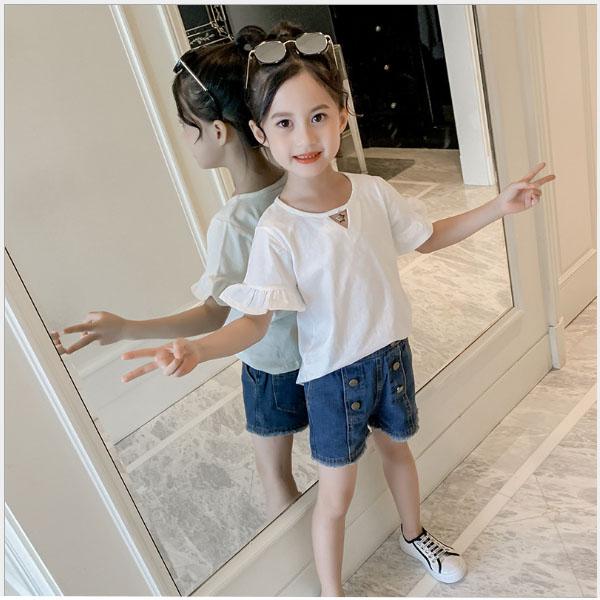 キッズ 子供服 女の子 海外ブランド スターチャーム付きtシャツ Mv1957 Mavelous 通販 Yahoo ショッピング