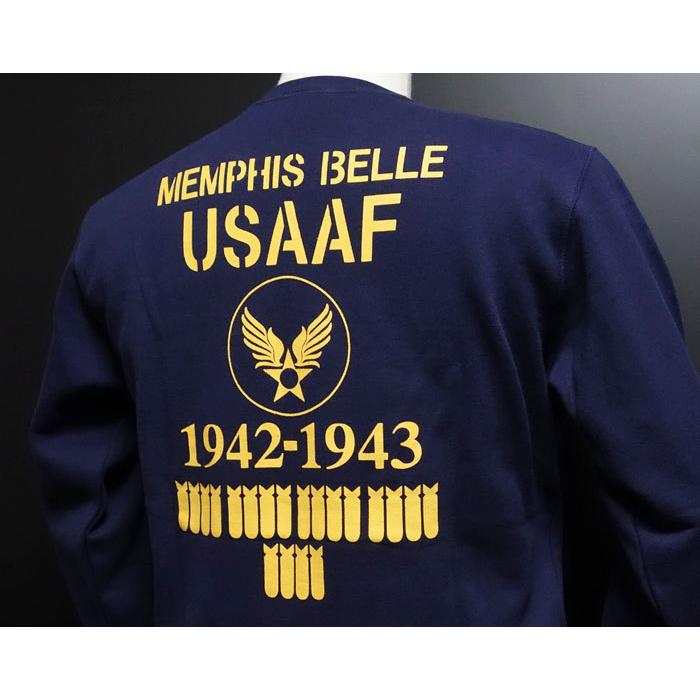 The Mavericks ブランド ミリタリー トレーナー メンズ 長袖 10oz 厚手 裏起毛 スウェット 爆弾エアフォース ネイビー 秋冬 10oz Mp Generalstore Yoneya 通販 Yahoo ショッピング