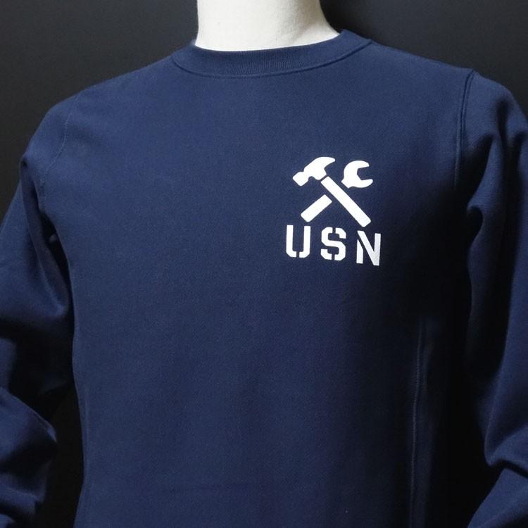 THE MAVERICKS ミリタリー スウェット トレーナー 12oz 極厚手 裏起毛