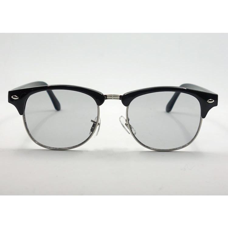 おしゃれ サングラス メンズ レトロ サーモント型 UVカット 新品