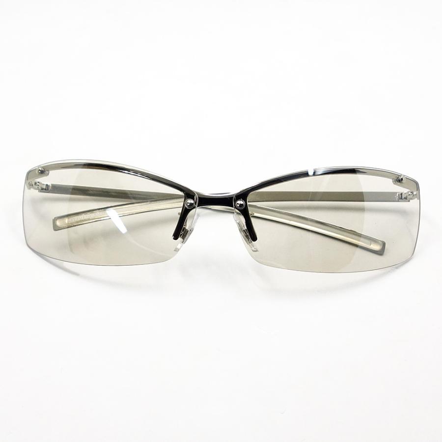 サングラス メンズ おしゃれ シンプルな２ポイント ライトスモーク フラッシュ ミラー 新品 | ブランド登録なし | 03