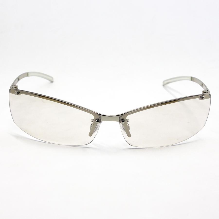 サングラス メンズ おしゃれ シンプルな２ポイント ライトスモーク フラッシュ ミラー 新品 | ブランド登録なし | 04