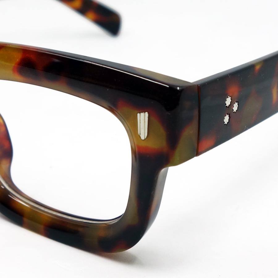 ボリューム感 おしゃれ だてめがね メンズ スクエア UVカット 新品