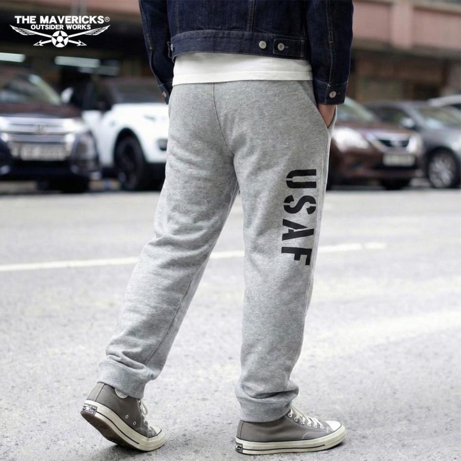 スウェットパンツ メンズ USAF エアフォース MAVERICKS ブランド 裏