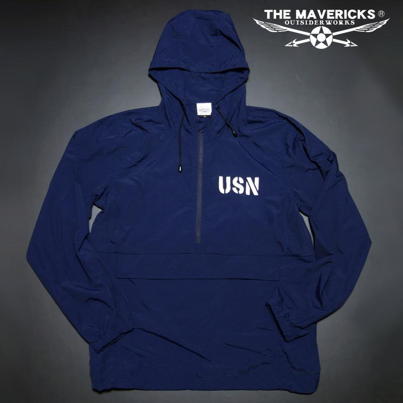 火消魂　プロメア　アノラックパーカー　ネイビー　L 火消魂プロメアアノラックパーカーネイビーL