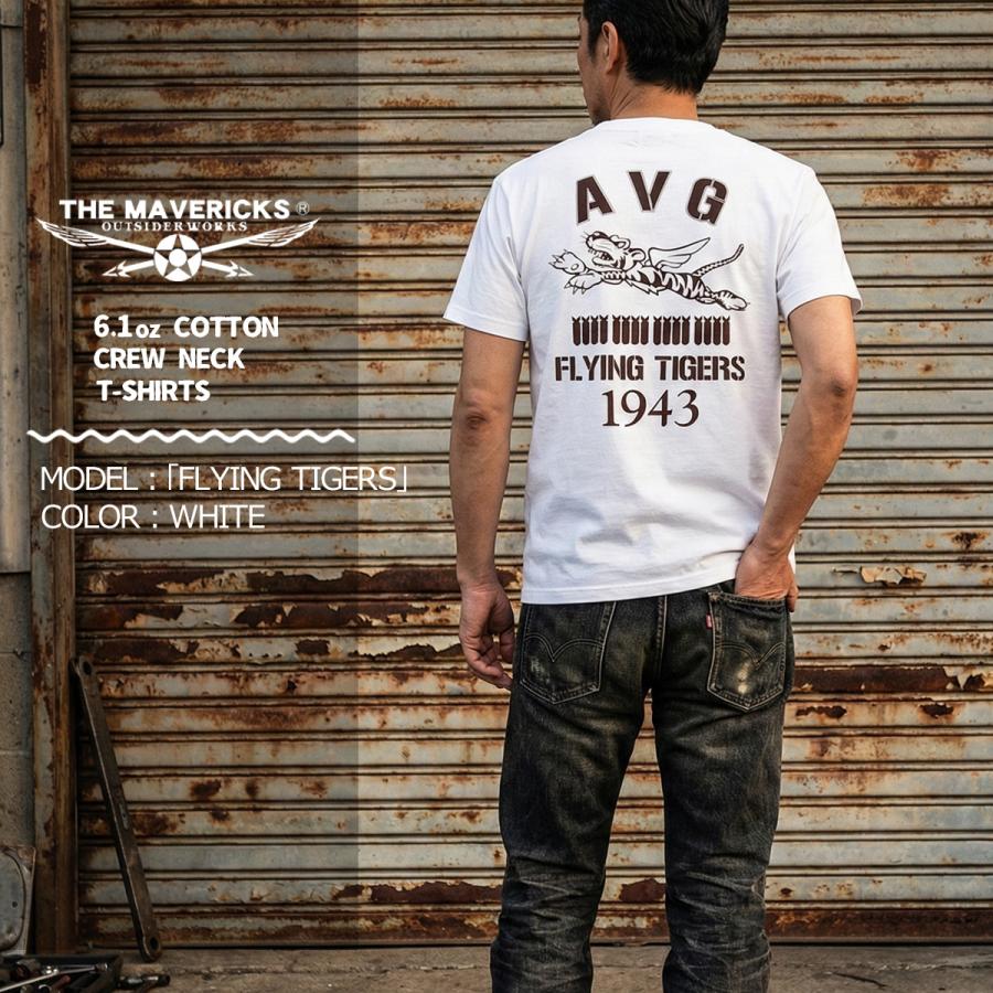 ミリタリー Tシャツ メンズ 半袖 AVGフライングタイガース THE