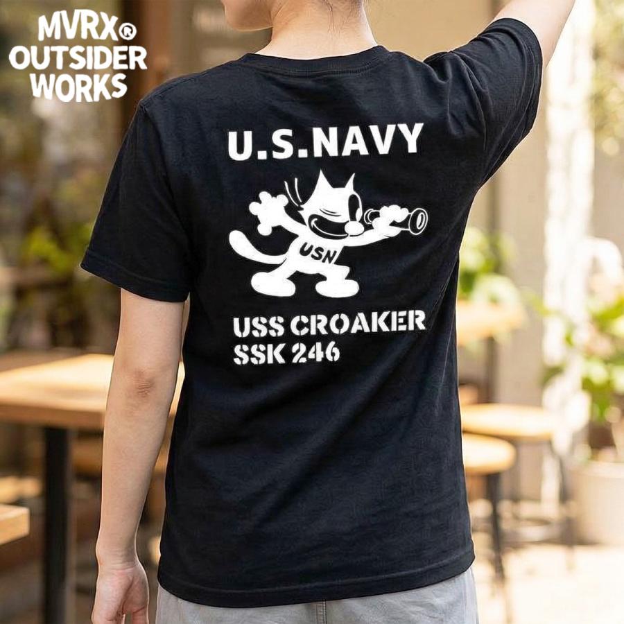 レディース Tシャツ 半袖 アメカジ ミリタリー THE MAVERICKS ブランド