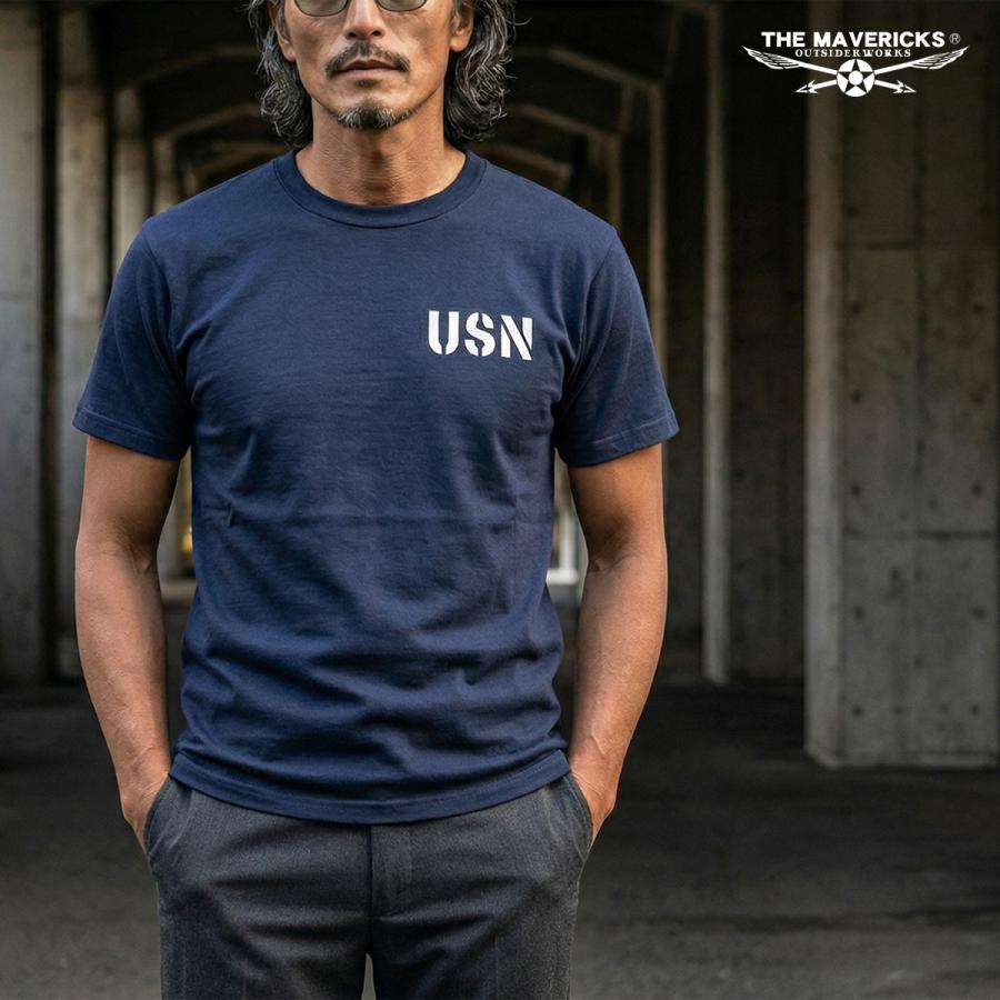 Tシャツ メンズ 半袖 ミリタリー アメカジ 米海軍 黒猫 CAT モデル