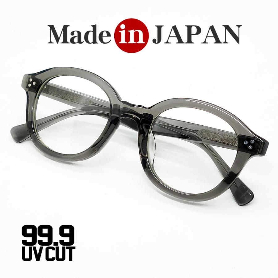 NIVETY 眼鏡フレーム サングラス ハンドメイド クリアグレー 鯖江 日本製 NIVETY 眼鏡フレーム サングラス ハンドメイド クリアグレー