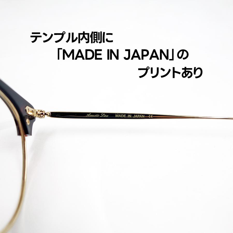 わずか15g 日本製 チタニウム アセテート メガネ フレーム Acoustic