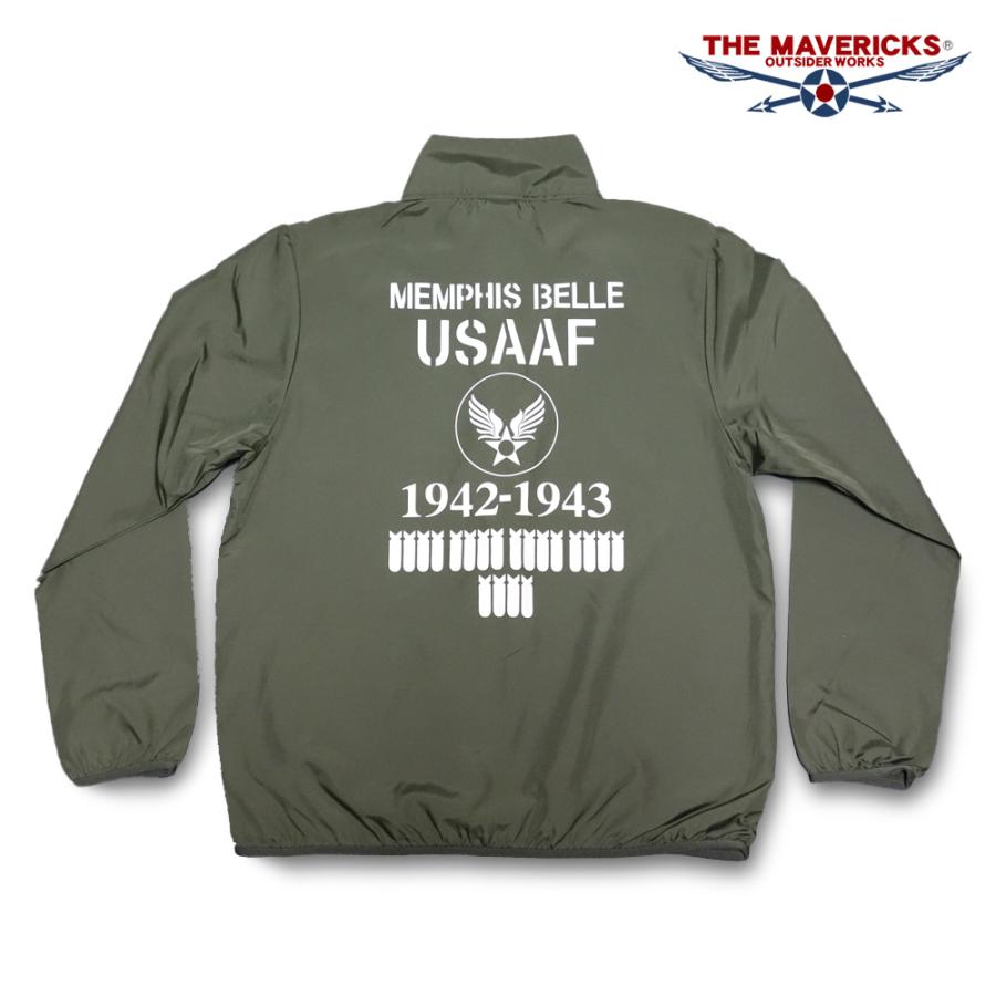 THE MAVERICKS ブランド スタンドカラー ミリタリー ジャケット