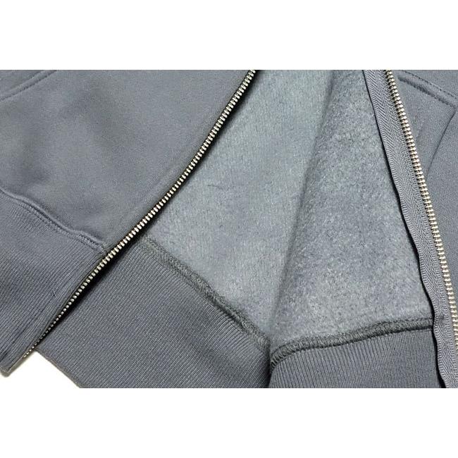 THE MAVERICKS ブランド ミリタリー メンズ ジップアップ スウェット パーカー 裏起毛 セメントグレー アーミー 爆弾エアフォース | ブランド登録なし | 07