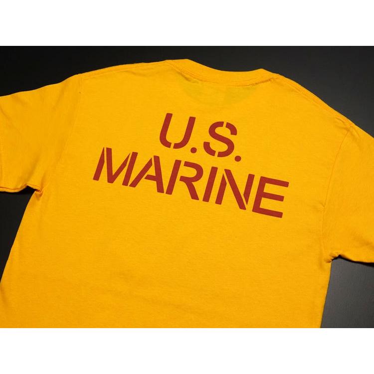 Tシャツ メンズ 綿 ミリタリー USマリン U.S.MARINE 米海兵隊 
