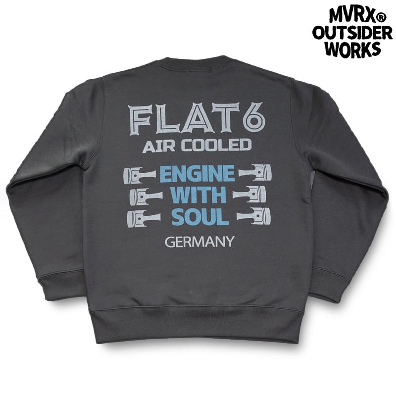 ラフアンドスウェル スウェット トレーナー 裏起毛 ネイビー M