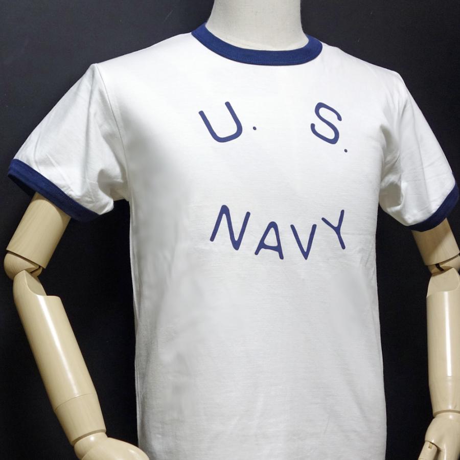 リアルマッコイズ マーメイド リンガー Tシャツ 38サイズ(M) 米海軍 リンガー トリム Tシャツ メンズ 半袖 THE MAVERICKS ブランド