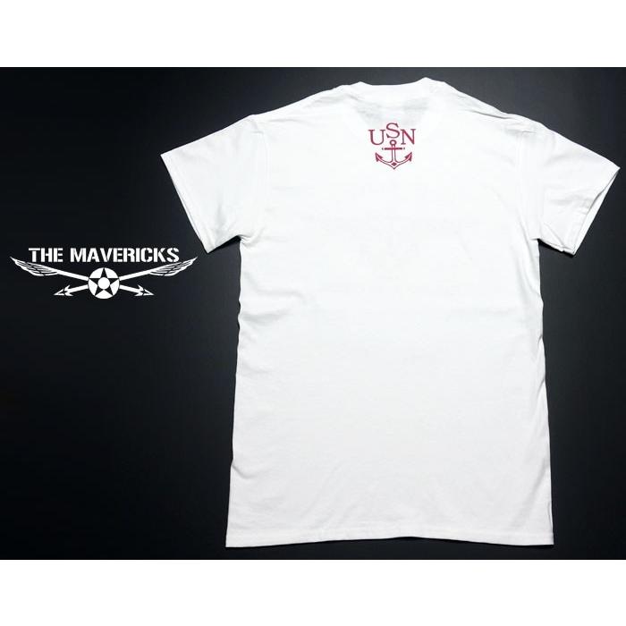 Tシャツ ロゴT メンズ ミリタリー 半袖 US NAVY 米海軍 錨マーク