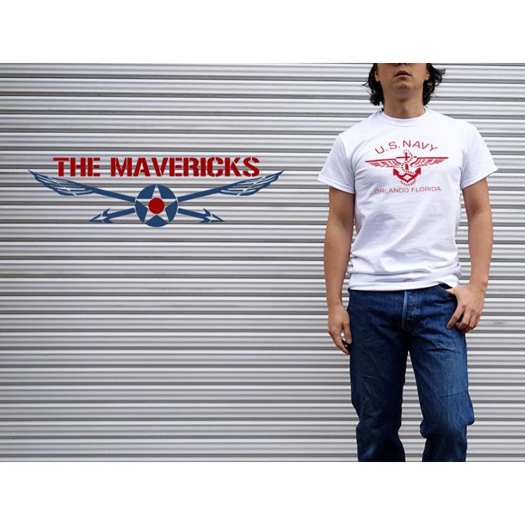 Tシャツ ロゴT メンズ ミリタリー 半袖 US NAVY 米海軍 錨マーク 