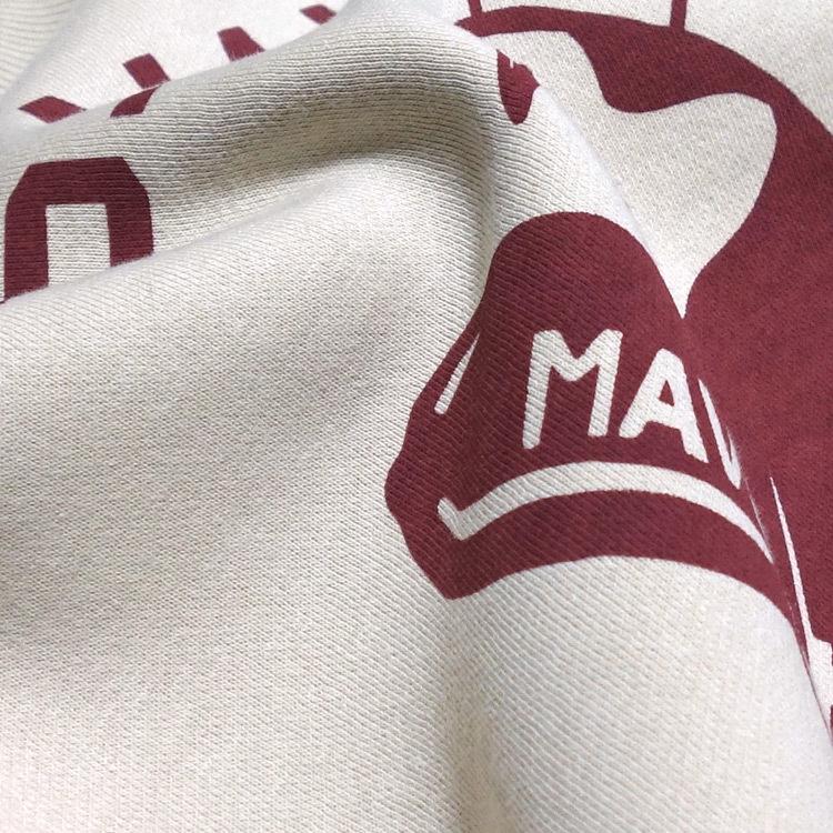 ミリタリー スウェット トレーナー THE MAVERICKS ブランド メンズ 長袖 10oz 裏起毛 米海軍ペンギン USS.PENGUIN ベージュ | ブランド登録なし | 06