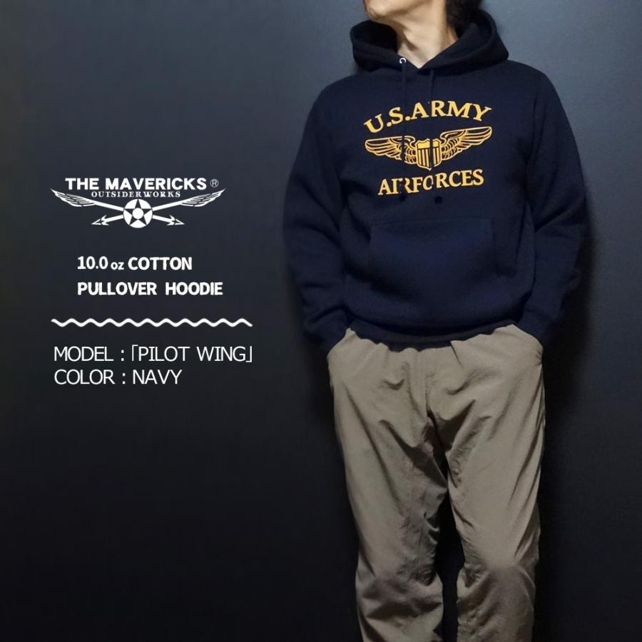 スウェット パーカー メンズ プルオーバー 裏起毛 THE MAVERICKS