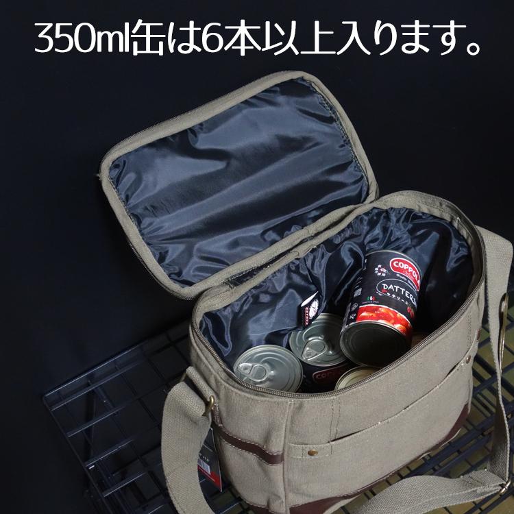 再度値下げ❣️オリーブドラブ フラップバッグ　米軍払い下げ品クーラー袋 ROTHCO（ロスコ） ソフト クーラーバッグ 小型 キャンバス 帆布