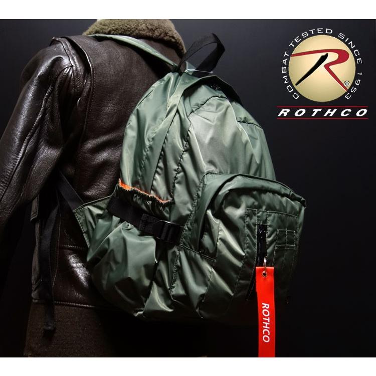 ROTHCO（ロスコ） MA-1 タイプ バックパック 社製 デイバッグ ナイロン