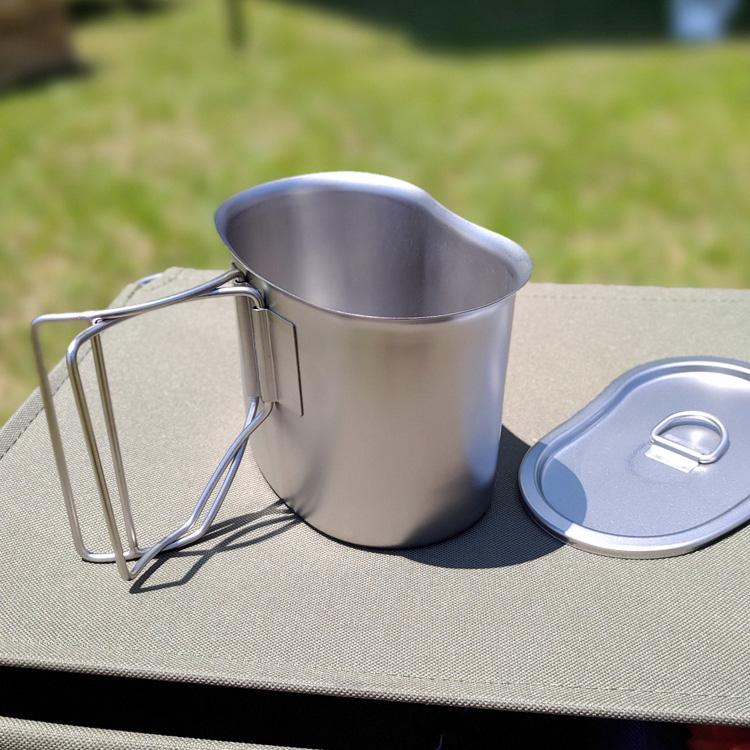 ROTHCO 米軍 キャンティーンカップ カバー セット ステンレス製
