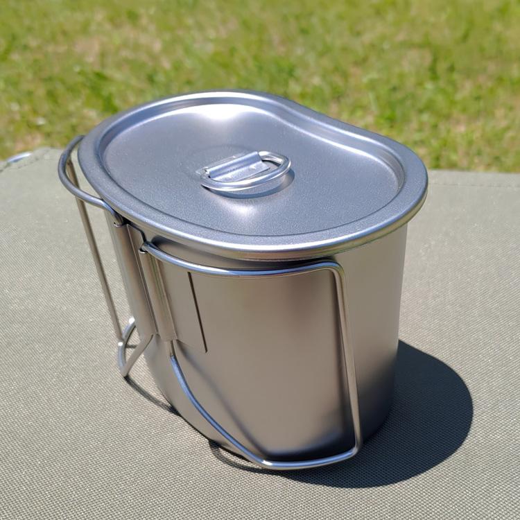 US放出品 キャンティーンカップセット ROTHCO 米軍 キャンティーンカップ カバー セット ステンレス製