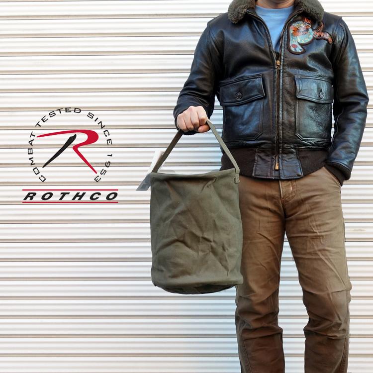 U.S.オリーブドラブキャンバスバッグ ROTHCO（ロスコ） メンズ がま口 ツールバッグ メディカルバッグ