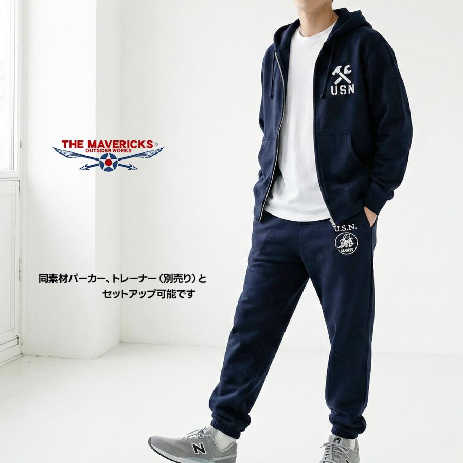 スウェットパンツ メンズ 裏起毛 ミリタリー MAVERICKS ブランド 米