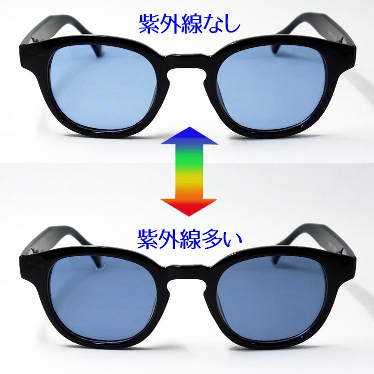 サングラス 調光 偏光 メンズ ウェリントン型 セル ブルーレンズ サングラス 調光 偏光 メンズ ウェリントン型 セル ブルーレンズ