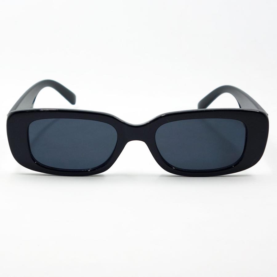 メンズ サングラス ブラック MM109 レディースおしゃれ サングラス メンズ おしゃれ スクエア UVカット 新品 ブラック 黒