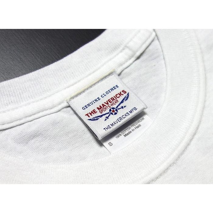 THE MAVERICKS ブランド ミリタリー Tシャツ メンズ 半袖 アメカジ 綿100％ USAF エアフォース 白 黒 青 黄 ホワイト ブラック ブルー グレー オリーブ イエロー | ブランド登録なし | 10