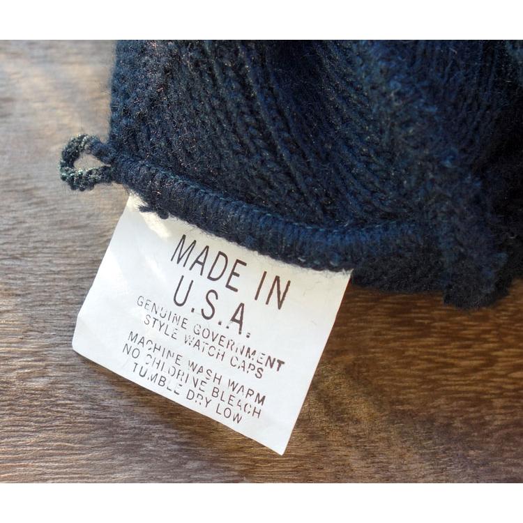 アメリカ製 ワッチキャップ ニットキャップ 新品 USN ミリタリー