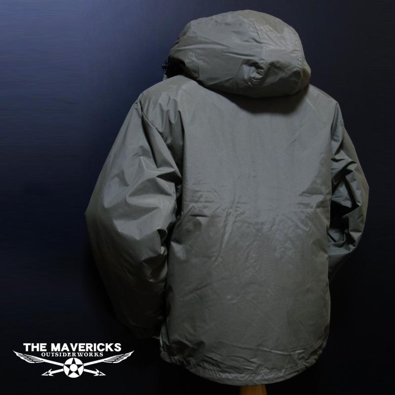 モンスターパーカー M メンズ シェルパーカー パデッド 裏キルティング