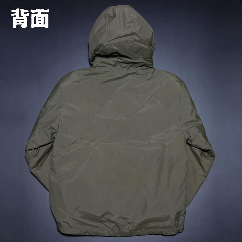 モンスターパーカー M メンズ シェルパーカー パデッド 裏キルティング