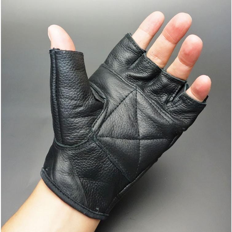 ROTHCO（ロスコ） 手袋 メンズ 指なし レザー ハーフフィンガー