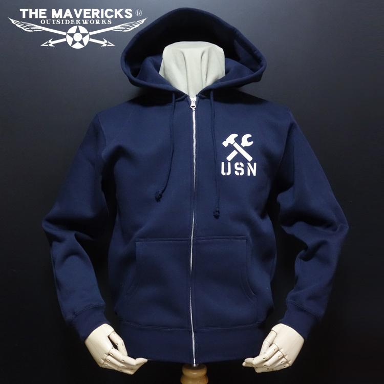 vintage ヴィンテージ　ミリタリーパーカー　ネイビー　後染め Champion チャンピオン U.S.NAVY ミリタリーカレッジプリント リバース
